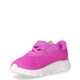 Flexfocus Modern sneaker in tessuto ed ecopelle bambina orchidea bianco | Boscaini Scarpe