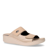 Ciabatta in ecopelle con zeppa sabbia | Boscaini Scarpe