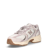307 sneaker in ecopelle e tessuto bianco grigio | Boscaini Scarpe