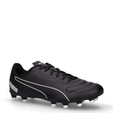 Classico FG scarpa da calcio in ecopelle nero bianco | Boscaini Scarpe