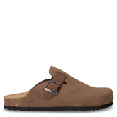 Sabot in pelle kaki | Boscaini Scarpe