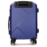 Trolley rigido 53 cm blu | Boscaini Scarpe