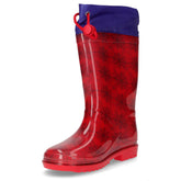 Stivaletti d'acqua da bambino in gomma rosso | Boscaini Scarpe