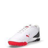 Truco IV TT scarpa da calcetto in ecopelle e tessuto bianco nero rosso | Boscaini Scarpe