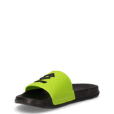Moku III Slide ciabatta in gomma ragazzo nero verde | Boscaini Scarpe