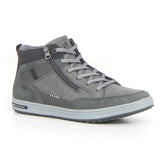 Sneaker con zip dark grey - Sneakers Uomo | Boscaini Scarpe