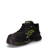 Frank ESD S1P SRC scarpa antinfortunistica in nylon nero giallo | Boscaini Scarpe