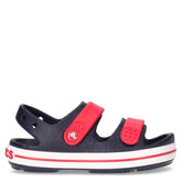 Crocband Cruiser sandalo di gomma bambino navy red | Boscaini Scarpe