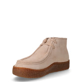 Polacchino in pelle scamosciata beige | Boscaini Scarpe