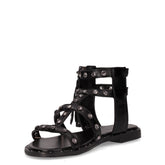 Sandalo da bambina nero | Boscaini Scarpe