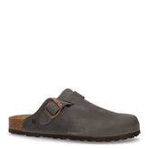 Ciabatta in pelle jeans ingrassato | Boscaini Scarpe