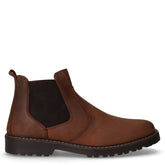 Stivaletto in pelle impermeabile marrone | Boscaini Scarpe