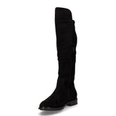 Stivale al ginocchio in tessuto nero | Boscaini Scarpe