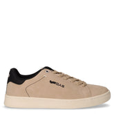 Sammy NBX sneaker in ecopelle beige nero | Boscaini Scarpe