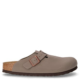 Boston ciabatta in pelle pietra | Boscaini Scarpe