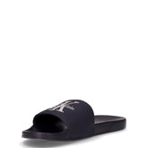 Ciabatta in tessuto blu | Boscaini Scarpe