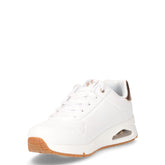 Uno gen1 shimmer away sneaker in ecopelle bianco | Boscaini Scarpe