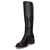 Stivale in ecopelle con zip nero | Boscaini Scarpe