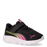 Flex Focus Mod Blaze sneaker in tessuto ed ecopelle bambina nero rosa | Boscaini Scarpe