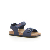 Chalki sandalo bambino navy rosso | Boscaini Scarpe