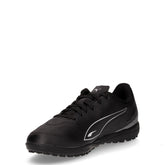 Vitoria II fg scarpa da calcetto da bambino in ecopelle nero | Boscaini Scarpe