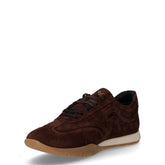 Sneaker in pelle scamosciata fondente | Boscaini Scarpe