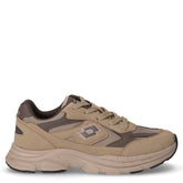 Boston sneaker in ecopelle e tessuto ragazzo oliva | Boscaini Scarpe