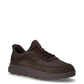 Spherica Plus sneaker in pelle ed ecopelle marrone | Boscaini Scarpe