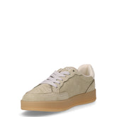 Sneaker in tessuto ed ecopelle salvia | Boscaini Scarpe