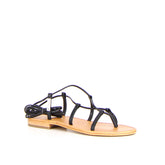 Sandalo con laccetti nero - Summer Days Sandali Donna | Boscaini Scarpe