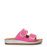 Ciabatta aperta in ecopelle fucsia | Boscaini Scarpe