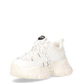 Saturn Lace sneaker con zeppa bianco | Boscaini Scarpe