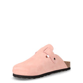 Ciabatta in pelle nude rosa | Boscaini Scarpe