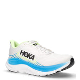 Clifton 11 scarpa da running in mesh bianco azzurro | Boscaini Scarpe