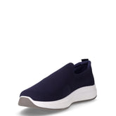Sneaker slip on in tessuto blu | Boscaini Scarpe