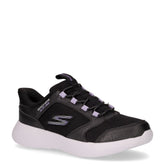 Go Run 400 V2 Tetra Speed sneaker slip on bambina in tessuto nero - SKECHERS | Boscaini Scarpe