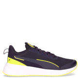 Flyer 3 sneaker ragazza in ecopelle e tessuto navy limone | Boscaini Scarpe