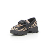 Mocassino miele nero | Boscaini Scarpe