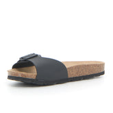 Sara ciabatta nero | Boscaini Scarpe