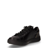Sneaker in ecopelle con zip nero | Boscaini Scarpe