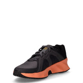 Metro Tek sneaker in mesh grigio scuro arancio | Boscaini Scarpe