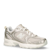 530 sneaker in ecopelle e tessuto oro metallizzato | Boscaini Scarpe