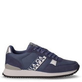 Sneaker in tessuto ed ecopelle blu marine | Boscaini Scarpe