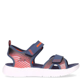 Microspec Splash sandalo sportivo bambino navy orange | Boscaini Scarpe