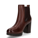 Tronchetto in pelle marrone | Boscaini Scarpe