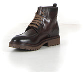 Stivaletto stringato castagno | Boscaini Scarpe