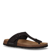 Bobo ciabatta infradito in ecopelle nero | Boscaini Scarpe