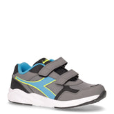Falcon 5 sneaker in tessuto ed ecopelle ragazzo grigio - DIADORA | Boscaini Scarpe