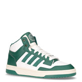 Rapid Court Mid sneaker in pelle bianco verde | Boscaini Scarpe