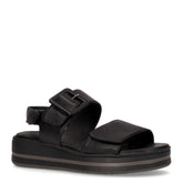Sandalo con platform black | Boscaini Scarpe